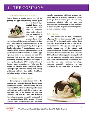 Ice Cream With Strawberry Word Template - Page 3