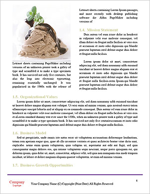 Ice Cream With Strawberry Word Template - Page 4