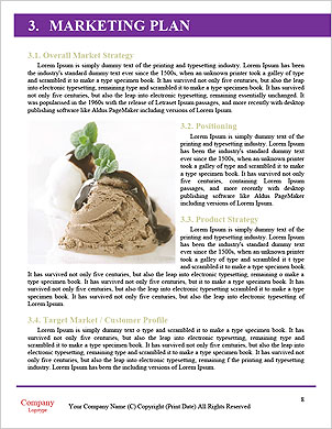 Ice Cream With Strawberry Word Template - Page 8