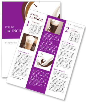 Coffee With Milk Newsletter Template