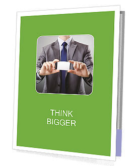 Business Card Presentation Folder