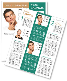 Answering Test Questions Newsletter Template