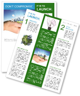 Modern world Newsletter Template