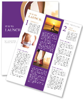 Jogging As Lifestyle Newsletter Template