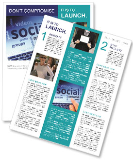 Media Newsletter Template