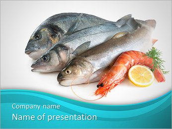 Fresh Fish PowerPoint Template