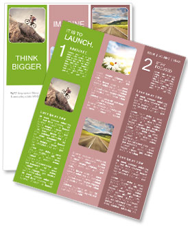 Mountain Cycling Newsletter Template