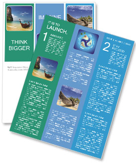 Thailand Island Newsletter Template