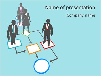 Organisational Structure PowerPoint Template