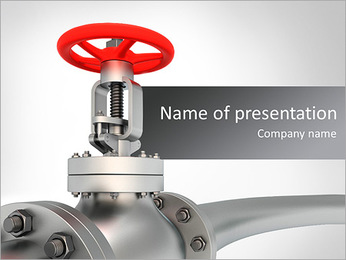 Metal Pipe PowerPoint Template