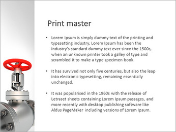 Metal Pipe PowerPoint Template