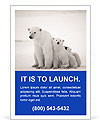 White Bear Ad Template