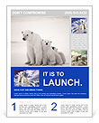 White Bear Flyer Template