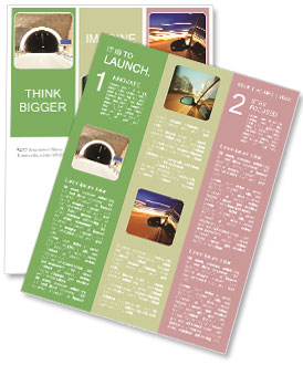 Tunnel In Mountain Newsletter Template