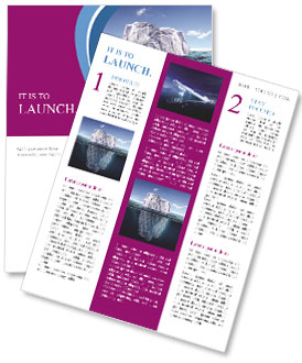 Iceberg Newsletter Template