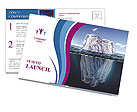 Iceberg Postcard Template