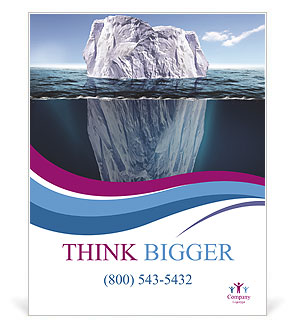 Iceberg Poster Template