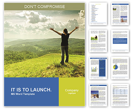 Magnificent View Word Template