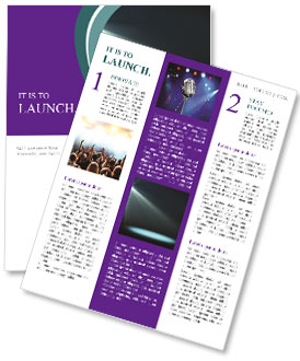 Projector Newsletter Template