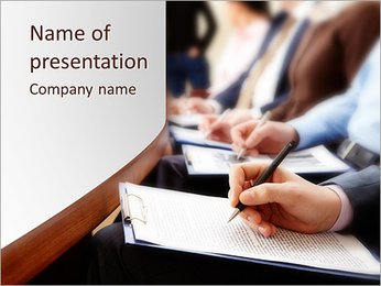 Final Exam PowerPoint Template