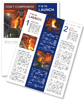 Molten Steel: A Sizzling Hot Material Newsletter Template
