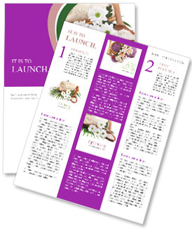 Background Of A Spa: History, Evolution, And Significance Newsletter Template