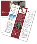 Abstract 3D Background: A Stunning Visual Experience Newsletter Template