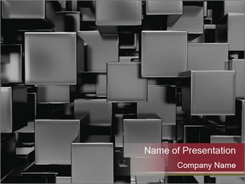 Abstract 3D Background: A Stunning Visual Experience PowerPoint Template