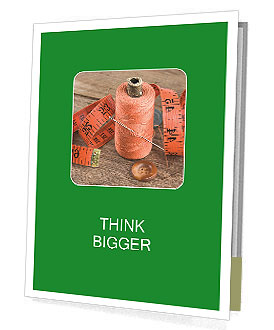 Sewing In Front Of Vintage Wooden Walls: Tips And Tricks Presentation Folder