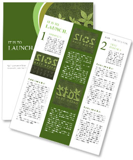 Ecological Conceptual Image For New Year 2012 Newsletter Template