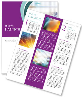 Pixelated And Mosaic Abstract Background Newsletter Template