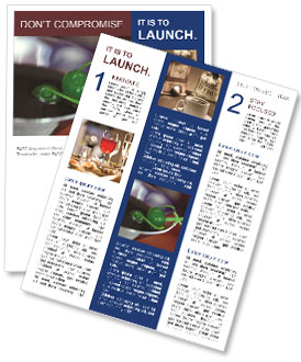 Cocktail Recipe: Mint Chocolate Delight Newsletter Template