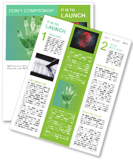 Enhance Your Abilities With A Cutting-Edge Cybernetic Hand Newsletter Template