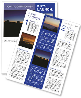 Observing The Stars: Exploring The Mauna Kea Observatory In Hawaii Newsletter Template