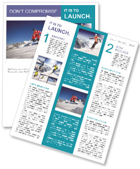 Optimizing For Search Engines: Tips For Becoming A Successful Ski Jumper Newsletter Template