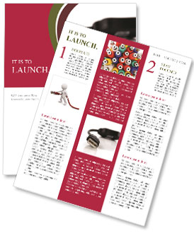 Computer Cable Close-Up On White Background: A Detailed View Newsletter Template