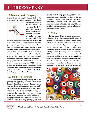 Computer Cable Close-Up On White Background: A Detailed View Word Template - Page 3