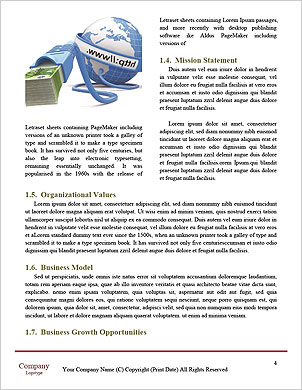 Computer Cable Close-Up On White Background: A Detailed View Word Template - Page 4