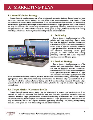 Computer Cable Close-Up On White Background: A Detailed View Word Template - Page 8