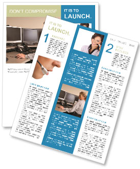 Police Dispatcher Operating Console: Skills And Responsibilities Newsletter Template