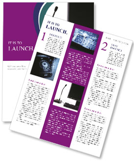 Essential Emergency Response Equipment: Monitor, Keyboard, And Microphone For Effective Emergency Services Newsletter Template