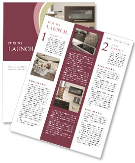 Upgrade Your Home With A Brand New Kitchen Space Newsletter Template