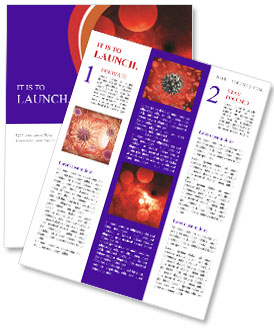 Bubblegum With A Red Hue Newsletter Template