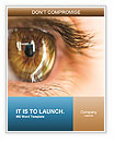 Stunning Close-Up Photography Of A Brown Eye In Macro Detail Word Template