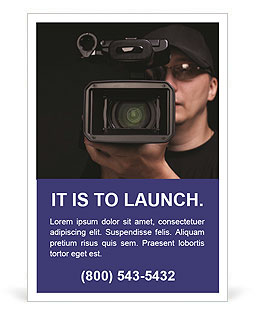 Top Digital Video Cameras For High-Quality Recording And Filming Ad Template