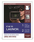 Top Digital Video Cameras For High-Quality Recording And Filming Poster Template