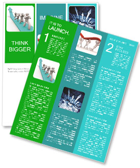 Collaborative Team Effort: Pulling Up Growth Arrow Newsletter Template