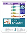 Colorful Lan Cable: Enhancing Networking Solutions Flyer Template