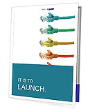 Colorful Lan Cable: Enhancing Networking Solutions Presentation Folder