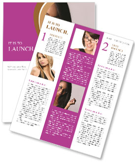 Smiling African-American Woman Wearing Glasses: A Stunning Portrait Newsletter Template